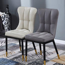 ăFree ShippingăLight Luxury Dining Chair Modern Simple Home Nordic Style Restaurant Hotel Stool