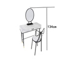 Black/white Family Dresser And Chairs,simplicity Bedroom Table And Chairs Economic European-style Dr