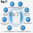 Ya7 Magnetic Wireless Power Bank - 10000mAh Battery Pack Powerbank Charger For IPhone 14/13/12