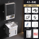 Vanity Cabinet Bathroom Space Aluminum Bathroom Cabinet Combination Wash Basin Wash Basin Small