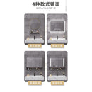 Runzeu Rock Slab Marble Bathroom Cabinet Combination Modern Simple Toilet Washstand Washbasin Light