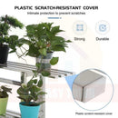 Stainless Steel Flower Rack Indoor/Outdoor Metal Plant Rack Ladder Flower Stand For Balcony Garden