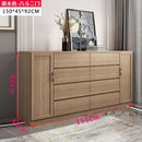 All Solid Wood Simple Modern Drawer Locker Living Room Bedroom Storage Cabinet Chest of Drawers