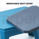 ćBuy 3 Get 1 FreećPlastic Chair | Dining Stool | Dining Chair | Stackable Plastic Stool | Minimalist