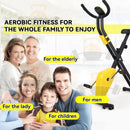 Home Exercise Bike Ultra-quiet Two-way Folding Magnetic Control Bicycle Exercise Bike Spinning Bike
