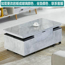 PYHH Lifting Coffee Table Modern Small Apartment Telescopic Storage Coffee Table Multifunctional
