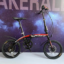 Wake X3 Shimano Variable Speed Foldable Bicycle 16-inch 7-speed Variable Speed Bicycle Double Disc