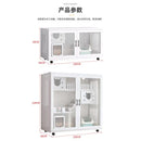 Solid Cat Cage Villa Wood Cat Cage Hold Luxury Villa Three Storey Super Large Nest Free Space