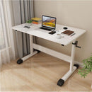 Desiny Height Adjustable Desk Glass Standing Desk Moveable Height Adjustable Table Study Table With