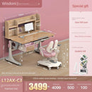 🔥 Hot Sale 🔥 Flange Barbie Hao Xue Tong Children Study Pupils Desk Solid Wood Writing Table and