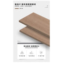 Lu Luxurious Sliding Door Wardrobe Glass Door Wardrobe Bedroom Simple Modern Wood Color Assembled