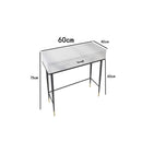 Black/white Family Dresser And Chairs,simplicity Bedroom Table And Chairs Economic European-style Dr
