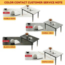 ćHigh QualityćDining Table Set Sintered Stone Table Set Extendable Marble Table Foldable Friction