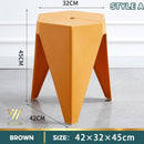 ćBUY 3 GET 1 FREEćStackable Small Stool Durable Solid Color Plastic Stool Thickened Dining Chair