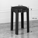 ćBuy 3 Get 1 FreećSimple Plastic Stool Japanese Style Dining Stool Living Room Use | Dining Stools/