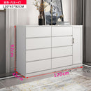 All Solid Wood Simple Modern Drawer Locker Living Room Bedroom Storage Cabinet Chest of Drawers