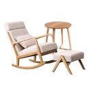 Liftable Stoolwood Rocking Lazy Home Nordic Big Balcony Lounge Sofa Bedroom Fabric Net Red Light