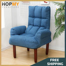 Chair Omlin Office Lazy Sofa Computer Chair Japanese Folding Reclining Chair Single Cloth Sofa γIn