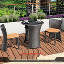 Rattan Chair Three-piece Balcony Small Table and Combination Creative Leisure Tea