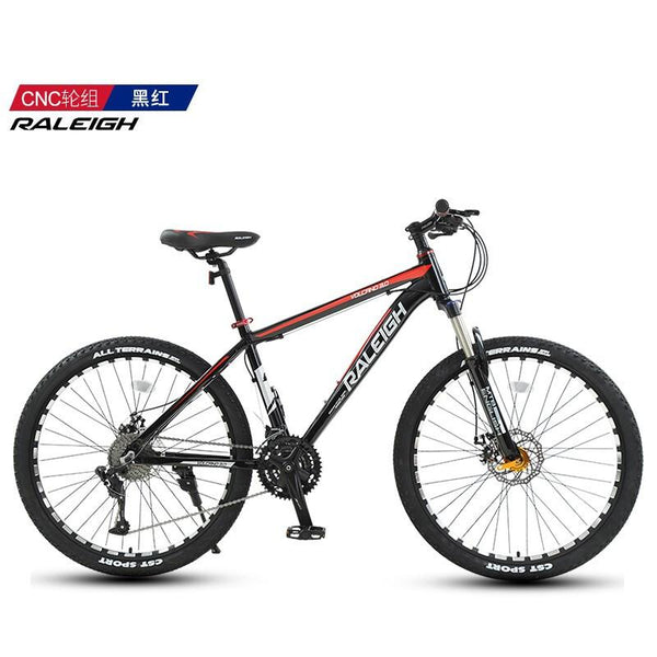Raleigh Aluminum Mountain Bike 27 / 30 / 33 Speed Commuter Bicycle Shock Absorption Boys and Girls