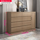 All Solid Wood Simple Modern Drawer Locker Living Room Bedroom Storage Cabinet Chest of Drawers