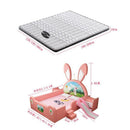 ON SALE🔥🔥Children's Bed Girl Princess Bed With Guardrail Slide Solid Wood Soft Blue Pink Cartoon