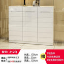 Shoe Cabinet Modern Paint White Large-capacity Locker Solid Wood Shoe Cabinet Ultra-thin Locker