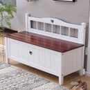 Solid Wood Replacement Shoe Stool Home Door Shoes Stool Can Sit Type Shoe Cabinet Storage Bench