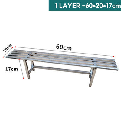Stainless Steel Flower Rack Indoor/Outdoor Metal Plant Rack Ladder Flower Stand For Balcony Garden