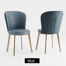 Nordic Dining Chair Ins Bedroom Lounge Chair Dressing Table Makeup Back Chair（Color Customization）