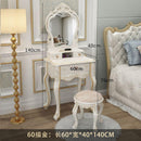 Dressing Table Nordic Dressing Table Bedroom With LED Light Mirror Dressing Table Modern Minimalist