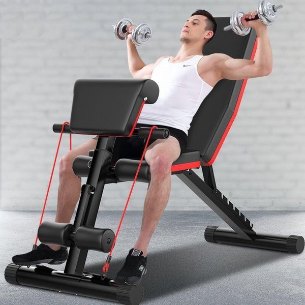 Fitness Chair Dumbbell Stool Workout Bench Family Fitness Bench Folding Dumbbell Bench Press