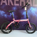 Wake X3 Shimano Variable Speed Foldable Bicycle 16-inch 7-speed Variable Speed Bicycle Double Disc