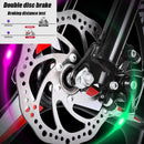 Phoenix Foldable Bicycle 7 Speed Variable Speed Foldable Bike High Carbon Steel Double Disc Brake