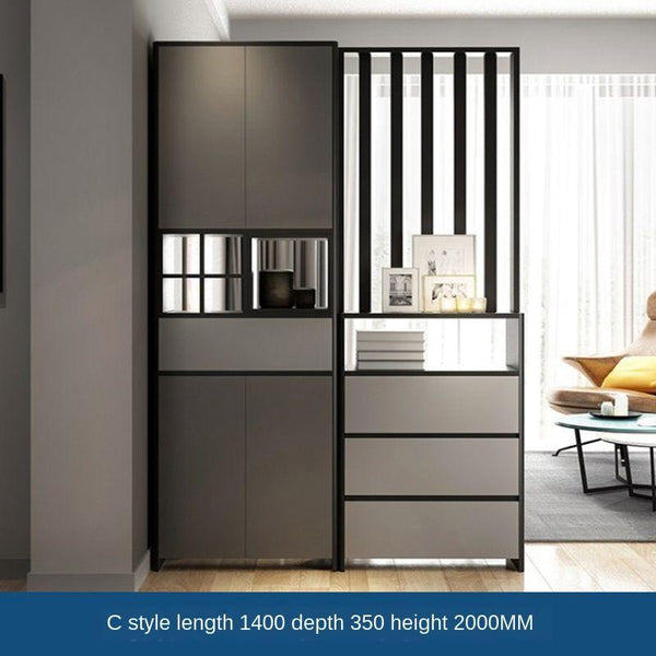 Okyeah Secret Off Cabinet Screen Partition Living Room Partition Cabinet Modern Minimalist Into The