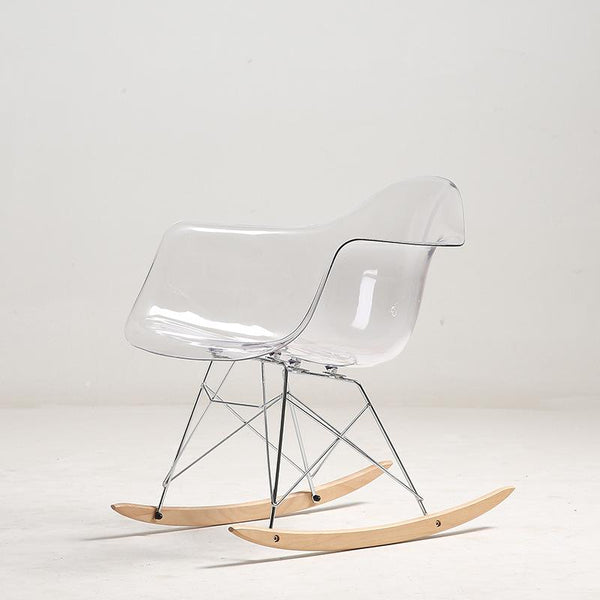 Dining 2021 Chair Transparent Nordic Stylish Table Simple Plastic Creative Casual Pc Coffee