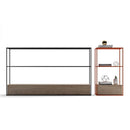 Nordic Sofa Iron Rear Shelf Floor Multi-layer Storage Rack Back A Few Walls And Narrow Table Modern