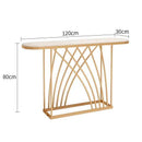 Nordic Console Table Home Living Room Light Luxury Marble Porch Table Modern Simple Console Table