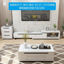 Multifunctional Coffee Table Dining Table Dual-use Lifting Foldable Nordic Marble Coffee Table