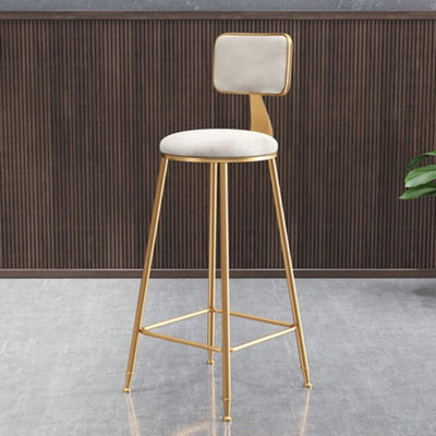 Y&u Nordic Style Wrought Iron Bar Stool Home Dining Chair Comfortable High Chair Modern High Stool