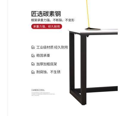 nordic light luxury slate computer desk corner table modern minimalist desk home l-shaped workbench
