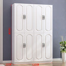 European Style Shoe Cabinet Multi Storey Large Capacity Storage Cabinet Wooden Household Balcony