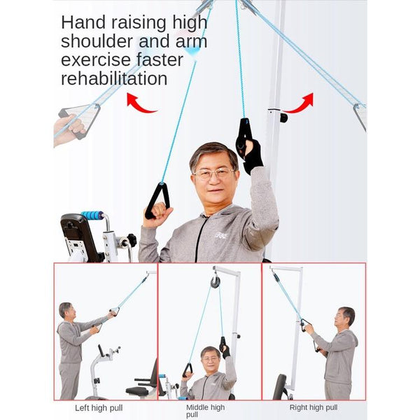 Rehabilitation machine home exercise bike stroke hemiplegia for the elderly bicycle leg hand upper