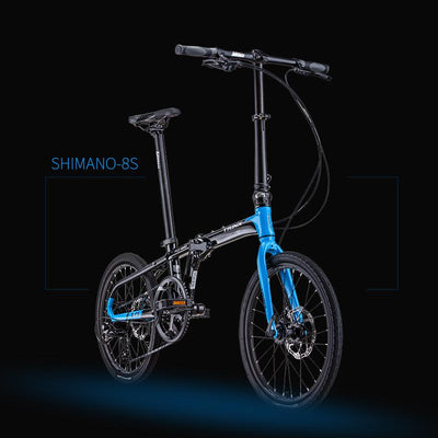 🔥In Stock🔥Trinx-Flybird Foldable Bicycle 20-inch Shimano 8-speed Aluminum Alloy Frame Folding