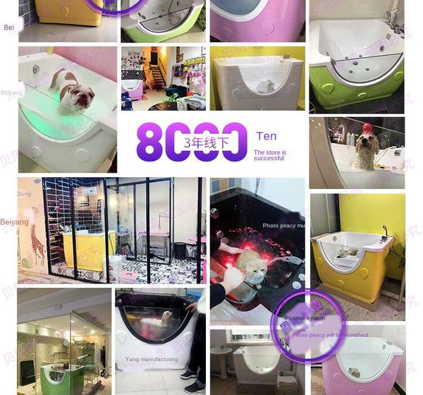 Pazazz Pet Shop Pool Acrylic Tub Spa Bath Large Dog Hydrotherapy Machine 882297v8yn27-882297