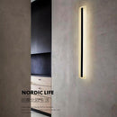 HJFA Minimalist Nordic Led Bedroom Bedside Modern Simple Style Hotel Corridor Wall Lamp
