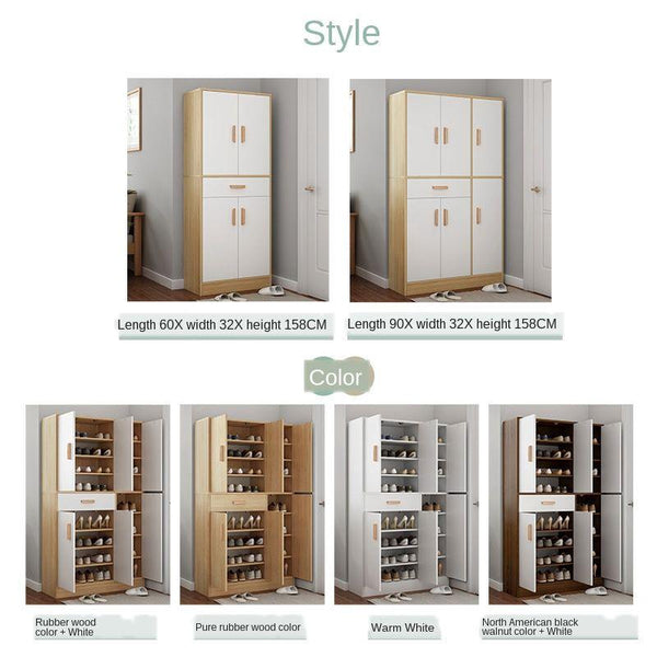 Shoe Cabinet Home Large-capacity Multi-functional Minimalist Modern Foyer Nordic Storage