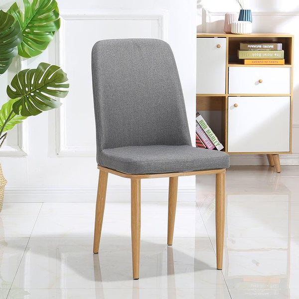 APOLLO Nordic Dining Chair Modern Backrest Home Study Chair Comfortable Leisure Chair Simple Desk