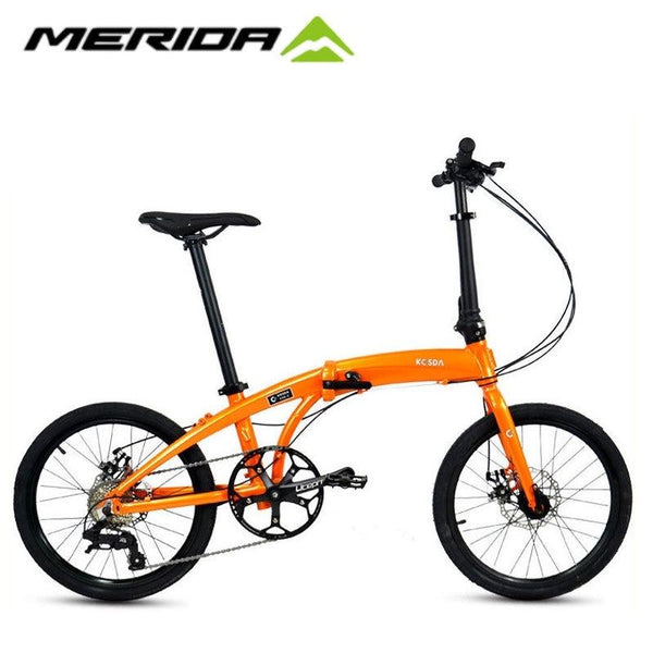 Merida Foldable Bicycle Folding Bike 20 Inch 8 Speed Aluminum Alloy Bicycle Lightweight No