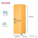 mini fridge Hot in ready stockUna retro color white black and yellow home office living room
